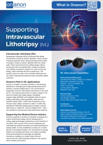 Supporting Intravascular Lithotripsy (IVL) thumbnail